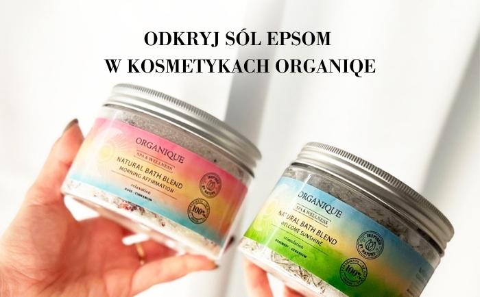 Mieszanki kąpielowe zawierają sól epsom i sól kłodawską